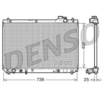 Chladič, chlazení motoru DENSO DRM51004