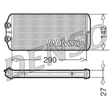 Vymenik tepla, Vnitrni vytapeni DENSO DRR07005