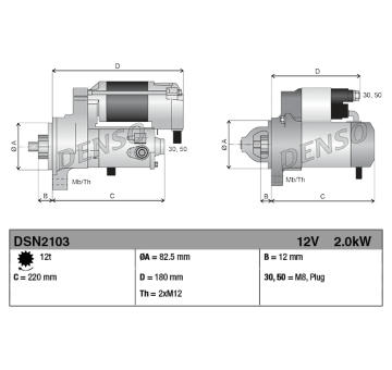 żtartér DENSO DSN2103