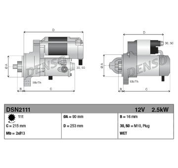 Startér DENSO DSN2111