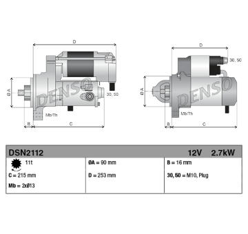 Startér DENSO DSN2112