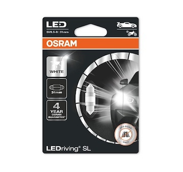 Žárovka, světlo pro čtení (interiér vozidla) OSRAM 6438DWP-01B