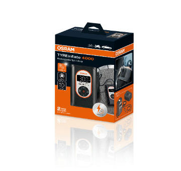 Tester/plnicka stlaceneho vzduchu v pneumatikach ams-OSRAM OTIR4000