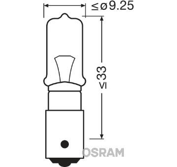 Zarovka, svetla pro denni sviceni ams-OSRAM 64138