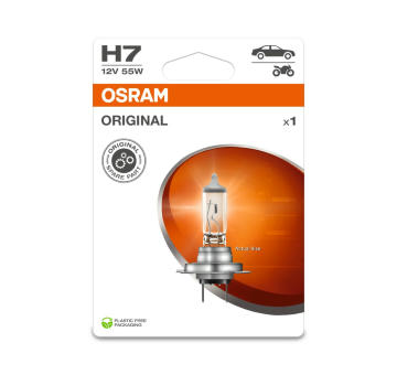 Žárovka, dálkové světlo / světlo denního provozu ams-OSRAM 64210-1BL