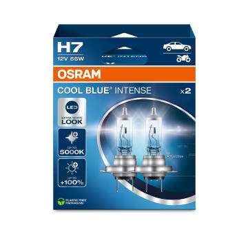 Žárovka, dálkové světlo / světlo denního provozu ams-OSRAM 64210CBN-2HB