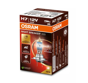 Žárovka, dálkové světlo / světlo denního provozu ams-OSRAM 64210NB220