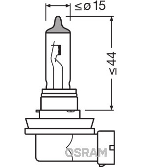 Autožárovka Osram H11 12V 55W OS 64211