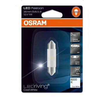Zarovka, svetlo pro cteni (interier vozidla) OSRAM 6436CW-01B