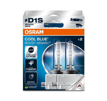 OSRAM Výbojka D1S 35W 7000K PK32D-2 COOL BLUE BOOST Ecopack 2ks/
