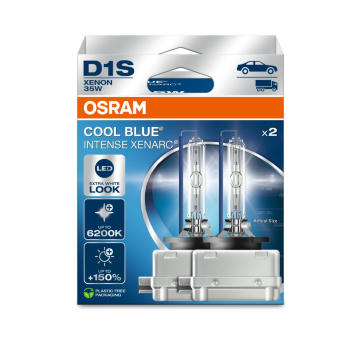 OSRAM Výbojka D1S 35W 6200K PK32d-2 COOL BLUE INTENSE Ecopack /2ks/ 
