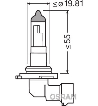 Autožárovka Osram H10 12V 42W OS 9145