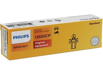 Žárovka, osvětlení přístrojů PHILIPS 12600CP