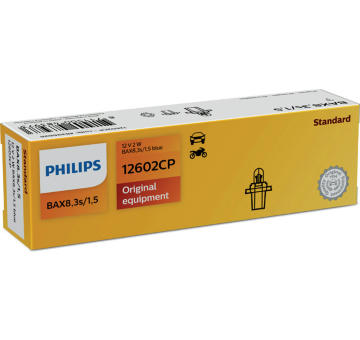 Žárovka, osvětlení přístrojů PHILIPS 12602CP