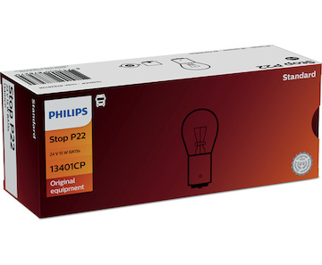 Žárovka, přídavné brzdové světlo PHILIPS 13401CP