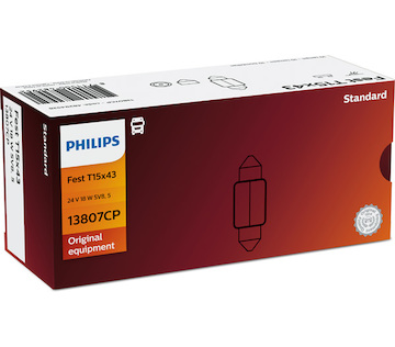 Zarovka, osvetleni zavazadloveho prostoru PHILIPS 13807CP