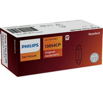 Žárovka, světlo pro čtení (interiér vozidla) PHILIPS 13854CP