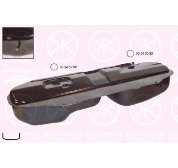 Palivová nádrž KLOKKERHOLM 0054007