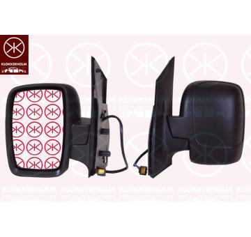 Vnější zpětné zrcátko KLOKKERHOLM 05571045