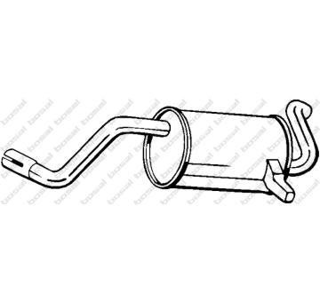 Zadní tlumič výfuku KLOKKERHOLM 200-053