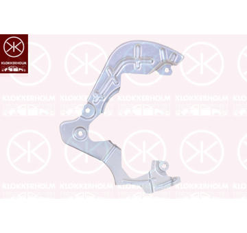 Ochranný plech proti rozstřikování, brzdový kotouč KLOKKERHOLM 2009378