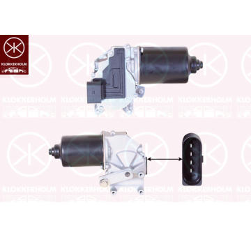 Motor stěračů KLOKKERHOLM 20243270