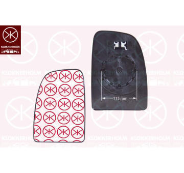 Sklo do zrcátka, vnější zrcátko KLOKKERHOLM 20971064