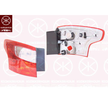 Zadní světlo KLOKKERHOLM 25360718
