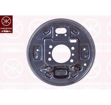 Ochranný plech proti rozstřikování, brzdový kotouč KLOKKERHOLM 3151878