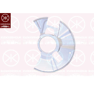 Ochranný plech proti rozstřikování, brzdový kotouč KLOKKERHOLM 3421377