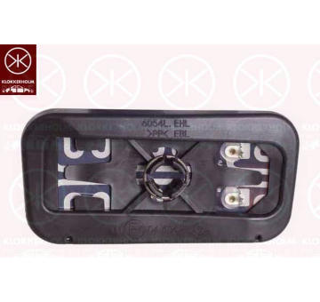 Sklo do zrcátka, vnější zrcátko KLOKKERHOLM 35481068