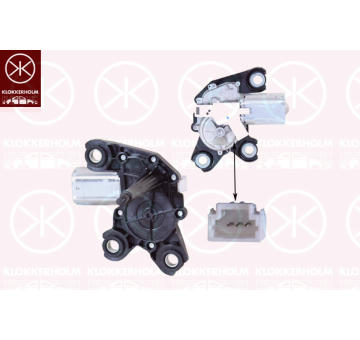 Motor stěračů KLOKKERHOLM 55627170