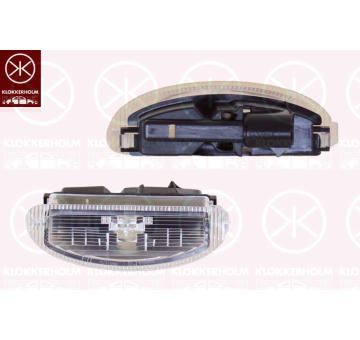 Osvětlení poznávací značky KLOKKERHOLM 60320850