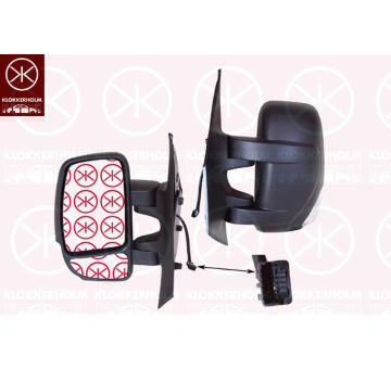 Vnější zpětné zrcátko KLOKKERHOLM 60891016