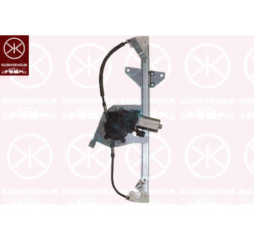 Zvedací zařízení oken KLOKKERHOLM 65231906