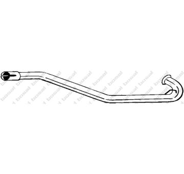 Výfuková trubka KLOKKERHOLM 786-535