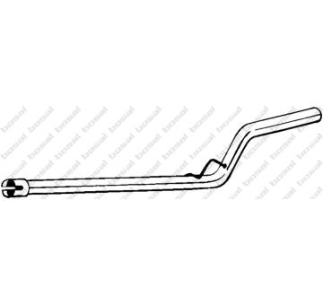Výfuková trubka KLOKKERHOLM 850-087