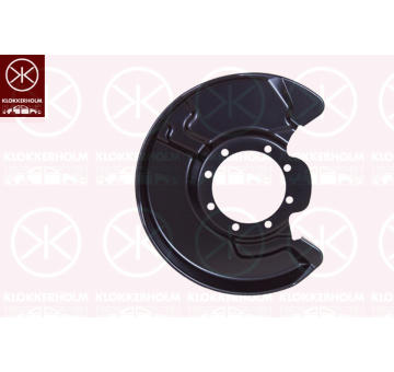 Ochranný plech proti rozstřikování, brzdový kotouč KLOKKERHOLM 8133378