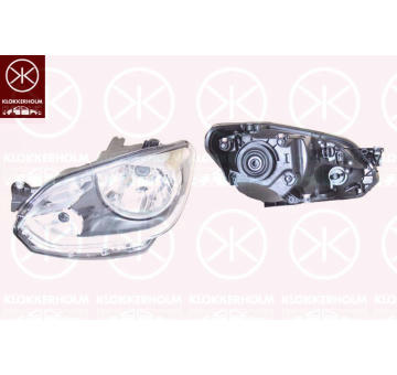 Hlavní světlomet KLOKKERHOLM 95160142