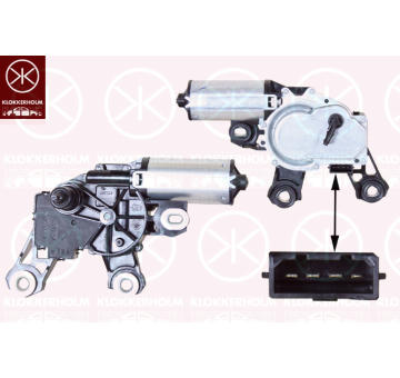 Motor stěračů KLOKKERHOLM 95237170