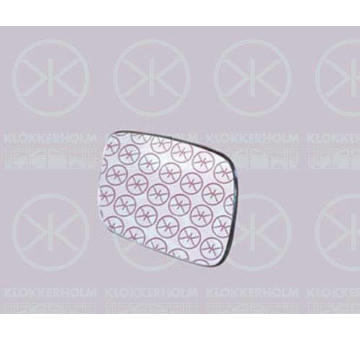 Sklo do zrcátka, vnější zrcátko KLOKKERHOLM 95371062