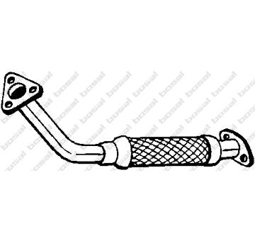 Výfuková trubka KLOKKERHOLM 740-513