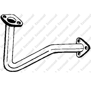 Výfuková trubka KLOKKERHOLM 779-237