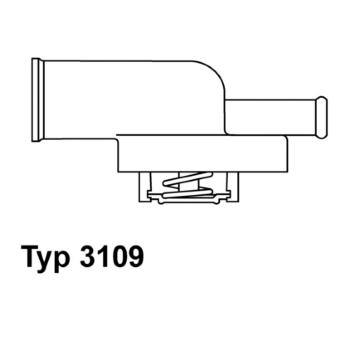 Termostat, chladivo WAHLER 3109.87D