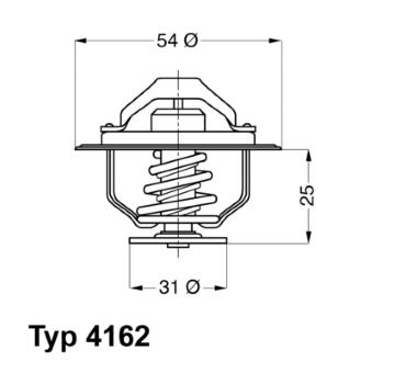 Termostat, chladivo WAHLER 4162.79D