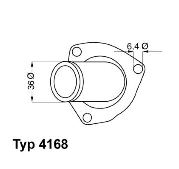 Termostat, chladivo WAHLER 4168.92D