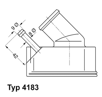 Termostat, chladivo WAHLER 4183.82D