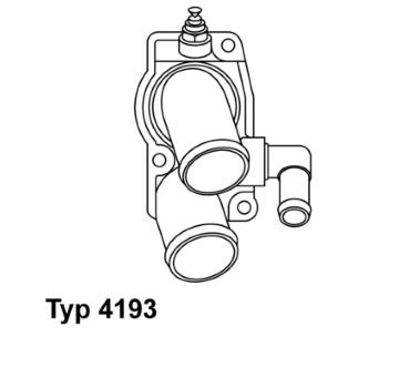 Termostat, chladivo WAHLER 4193.92D