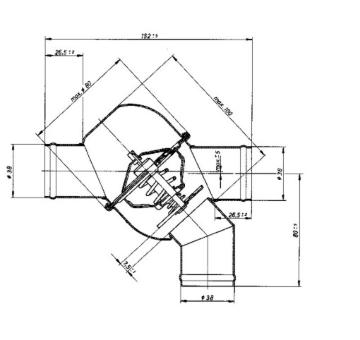 Termostat, chladivo WAHLER 4373.70