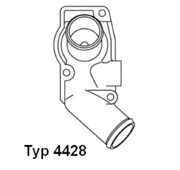 Termostat, chladivo WAHLER 4428.92D